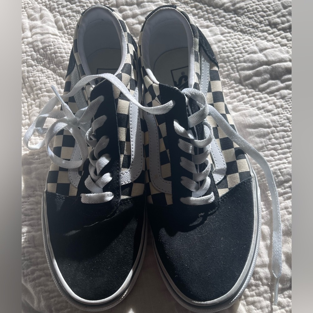 Checkered Vans